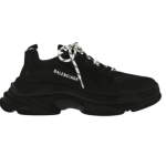 WOMEN'S TRIPLE S TRAINERS IN BLACK