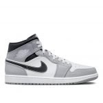 AIR JORDAN 1 MID LIGHT SMOKE GREY ANTHRACITE