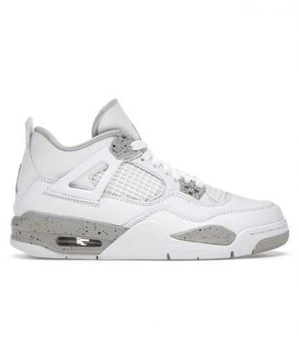 AIR JORDAN 4 RETRO WHITE OREO (2021) (GS)