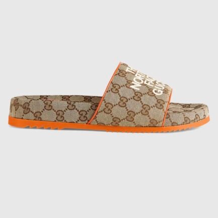 The North Face x Gucci GG slide