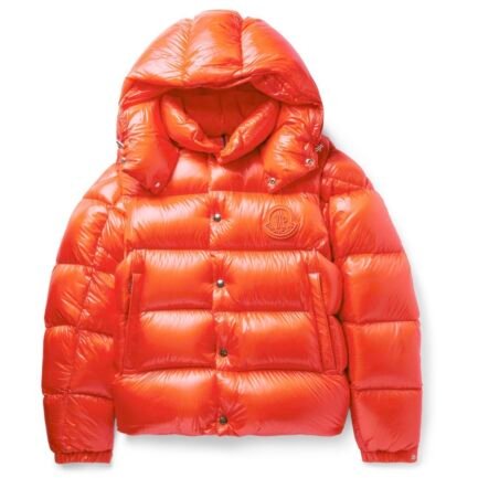 Moncler - Tarnos Slim-Fit Logo-Appliquéd Quilted Nylon-Shell Hooded Down Jacket - Orange