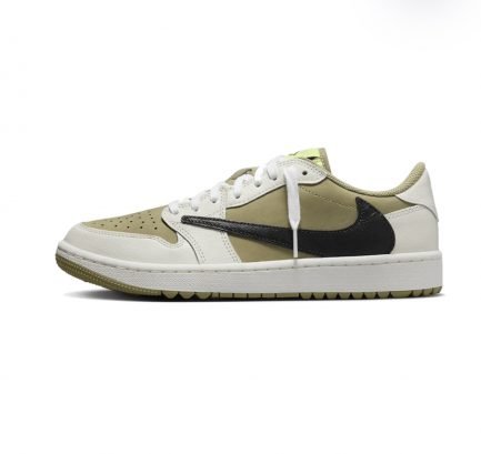 Air Jordan 1 Retro Low Golf Travis Scott Neutral Olive