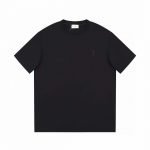 SAINT LAURENT SIGNATURE T-SHIRT BLACK