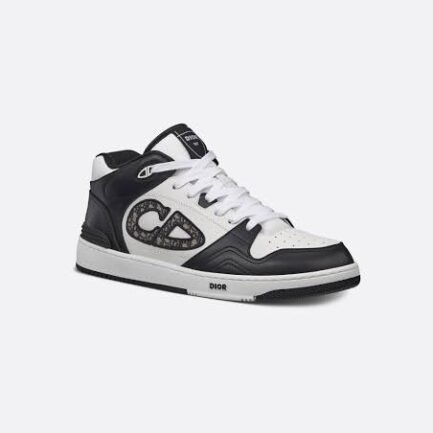 B57 MID-TOP SNEAKERBlue and Cream Smooth Calfskin and Beige SuedeReference: 3SH141ZXT_H554