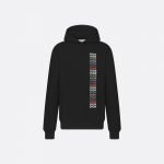 RELAXED-FIT HOODED SWEATSHIRTBlack Cotton FleeceReference: 413J646A0531_C985