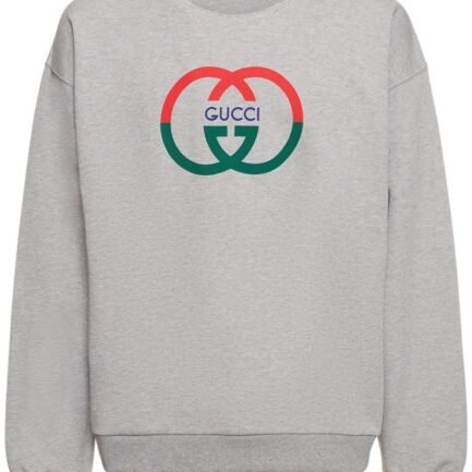 Gucci
Light felted cotton sweatshirt