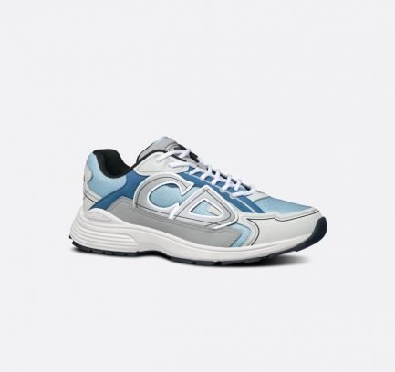 B30 SNEAKER
Light Blue Mesh and Blue, Gray and White Technical Fabric
