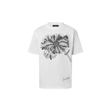 LV x YK Psychedelic Flower Regular T-Shirt