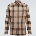  Burberry | Long Sleeves Cotton Logo Luxury Outlet Shirts