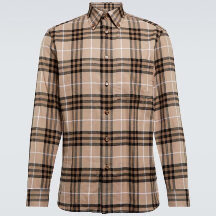 Burberry | Long Sleeves Cotton Logo Luxury Outlet Shirts