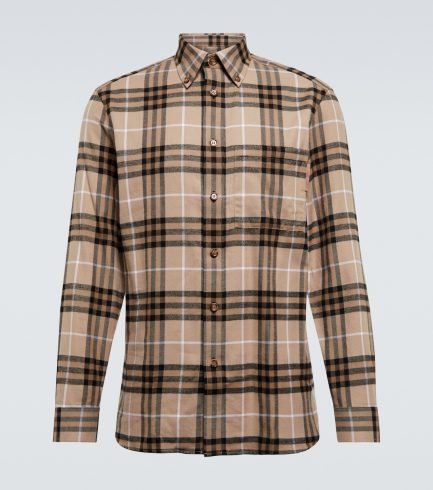 Burberry | Long Sleeves Cotton Logo Luxury Outlet Shirts