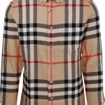  Burberry | Long Sleeves Cotton Logo Luxury Outlet Shirts