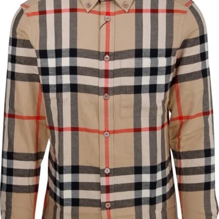 Burberry | Long Sleeves Cotton Logo Luxury Outlet Shirts