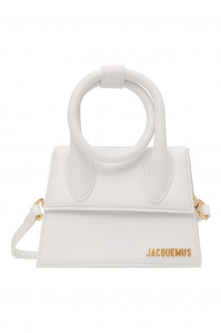 JACQUEMUS
White 'Le Chiquito Noeud' Shoulder Bag