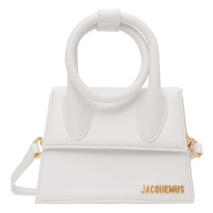 JACQUEMUS
White 'Le Chiquito Noeud' Shoulder Bag