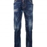 Dsquared2
paint-splatter slim-cut jeans