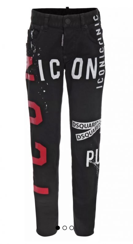 DSQUARED2
ICON BLACK JEANS