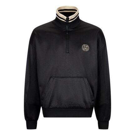 Gucci HALF-ZIP JACKET IN TECHNICAL JERSEY